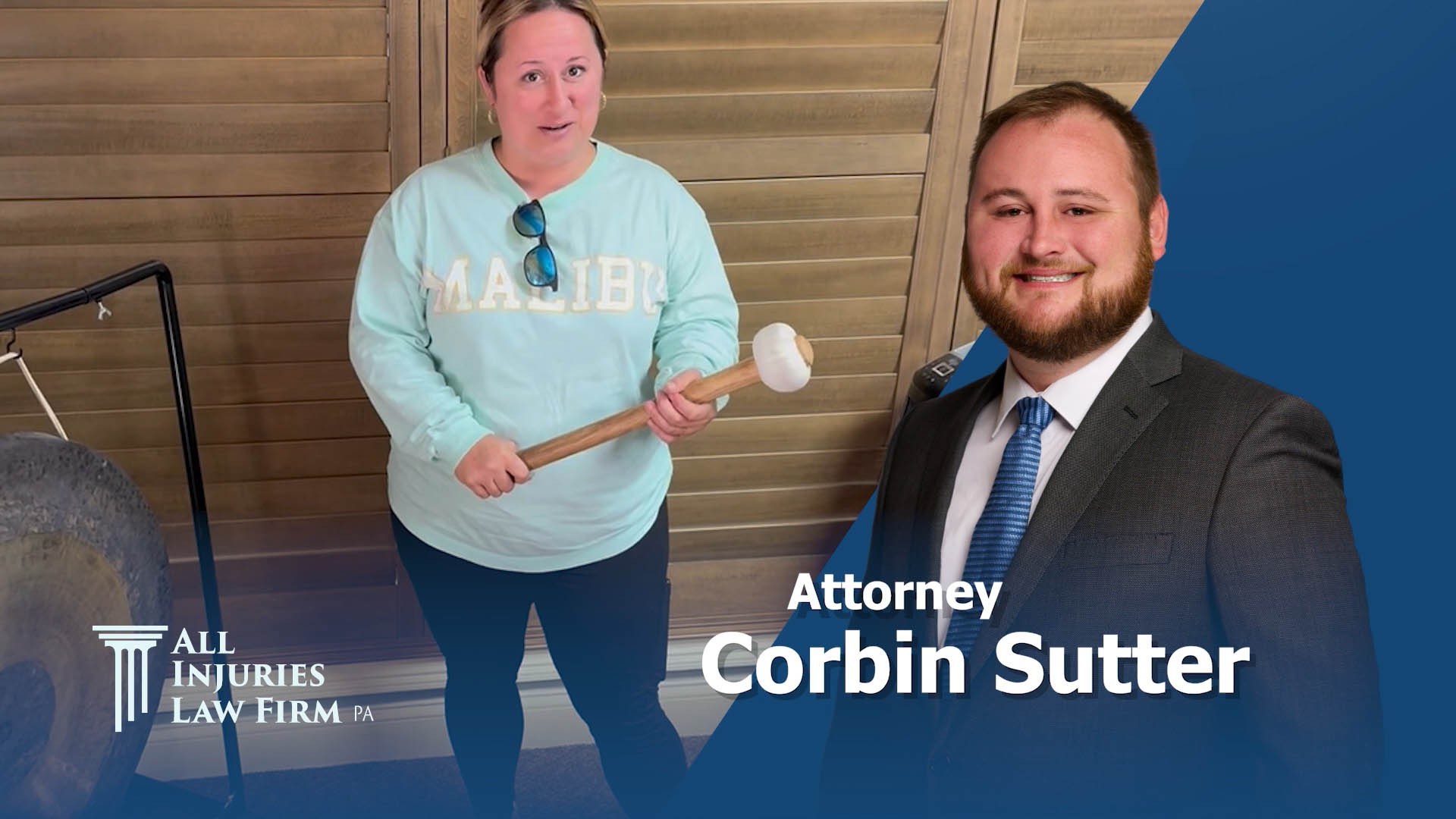 Thank You Corbin! -  ALl Injuries Law Firm SW Florida